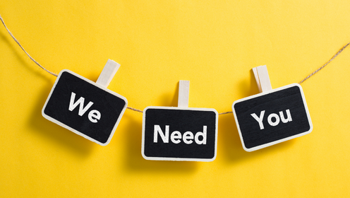 We Need You